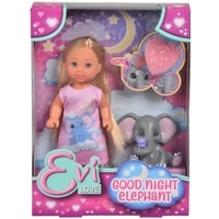 Кукла Simba Evi LOVE Эви Спокойной ночи с слоненком 5733355