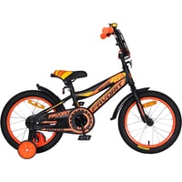 Детский велосипед Favorit Biker 16 2020 (черный/оранжевый)
