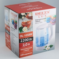 Электрический чайник Delta Lux DL-1058W