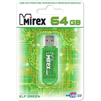 USB Flash Mirex Color Blade Elf Green 64GB [13600-FMUGRE64]
