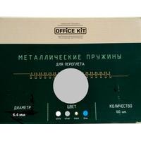 Металлическая пружина для переплета Office-Kit 6.4 мм OKPM14S (серебряный)