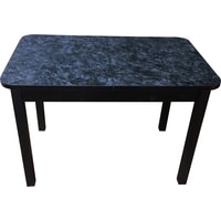Кухонный стол Solt Мила 1 (костило тёмный/ноги квадратные черные)