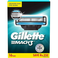Сменные кассеты для бритья Gillette Mach3 (16 шт)