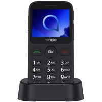 Кнопочный телефон Alcatel 2019G (темно-серый)