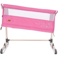 Приставная детская кроватка Nuovita Accanto Calma (розовый)