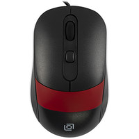 Мышь Oklick 310M (черный/красный)