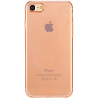 Чехол для телефона Remax Crystal для Iphone 7 (прозрачный розовое золото)