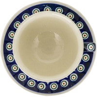 Чашка с блюдцем Boleslawiec Ceramics CUP WITH SAUCER -D-9 775836/D-8/1