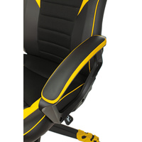 Кресло Zombie Game 16 (черный/желтый)