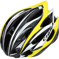 Cпортивный шлем Cigna WT-015 (желтый/белый)