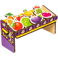 Магазин игрушечный WoodLand Toys Овощи и фрукты. Супермаркет 370103
