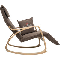 Кресло-качалка Calviano Comfort 1 (коричневый)