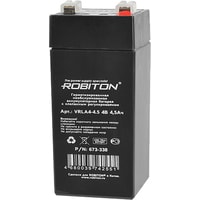 Аккумулятор для ИБП Robiton VRLA4-4.5 (4В/4.5 Ач)