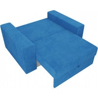 Кресло-кровать Mebelico Мэдисон 14 106111 (велюр, голубой/голубой/бежевый)