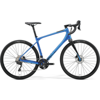 Велосипед Merida Silex 400 L 2022 (матовый синий/черный)