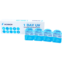 Контактные линзы Horien 1 Day UV +2.5 дптр 8.6 мм