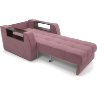 Кресло-кровать Мебель-АРС Барон №3 (велюр, пудра НВ-178 18)