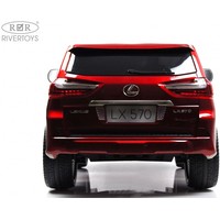 Электромобиль RiverToys Lexus LX570 Y555YY (красный глянец)