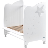 Классическая детская кроватка Micuna Estela (белый/серый)