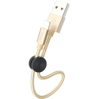 Кабель Hoco X35 USB Type-A - USB Type-C (0.25 м, золотой)