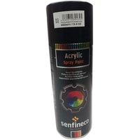 Автомобильная краска Senfineco Acrylic черный глянцевый 400мл 4039