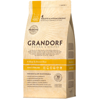 Сухой корм для кошек Grandorf 4 Meat&Brown Rice Living Probiotics Adult Sterilized 2 кг