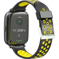 Умные часы JET SW-5 (черный/желтый)