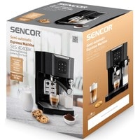 Рожковая кофеварка Sencor SES 4040BK