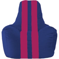 Кресло-мешок Flagman Спортинг С1.1-116 (синий/лиловый)