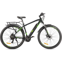 Электровелосипед Eltreco Ultra Max Pro 2022 (черный/зеленый)