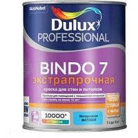 Краска Dulux Prof Bindo 7 для стен и потолков BW 1 л (матовый белый)