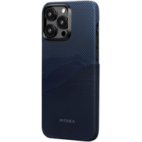 Чехол для телефона Pitaka MagEZ Case 4 для iPhone 15 Pro (over the horizon, синий)