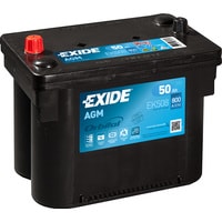 Автомобильный аккумулятор Exide Start-Stop AGM EK508 (50 А·ч)