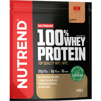 Протеин сывороточный (изолят) Nutrend 100% Whey Protein (1000г, холодный кофе)