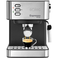 Рожковая кофеварка Solac Espresso 20 Bar (нержавеющая сталь)