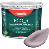 Краска Finntella Eco 3 Wash and Clean Metta F-08-1-3-LG187 2.7 л (серо-лиловый)