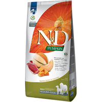 Сухой корм для собак Farmina N&D Pumpkin Duck & Cantaloupe Adult Medium & Maxi (для взрослых средних и крупных пород с уткой, тыквой, мускусной дыней) 12 кг