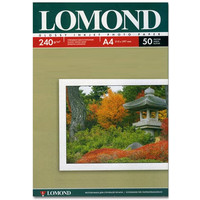 Фотобумага Lomond глянцевая односторонняя A4 240 г/кв.м. 50 листов (0102135)