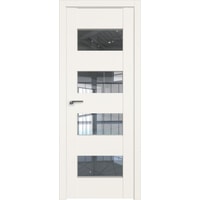 Межкомнатная дверь ProfilDoors 46U L 40x200 (дарквайт, стекло прозрачное)