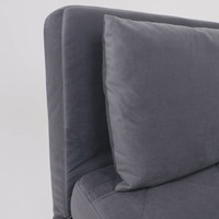 Кресло-кровать DiArt Элли 80 104192 (серый Велютто люкс 32/бук) в Бресте