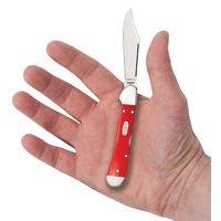 Складной нож Zippo Red Synthetic Smooth Mini Copperlock + Zippo 207