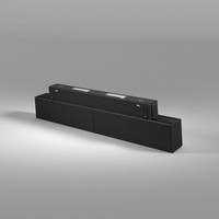 Трековый светильник Elektrostandard Slim Magnetic WL02 12W 85008/01 (черный)