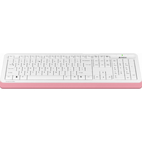 Клавиатура A4Tech Fstyler FK10 (белый/розовый)