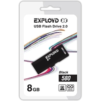 USB Flash Exployd 580 8GB (черный)