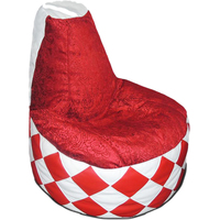Кресло-мешок Bagland Ромбик (красный)