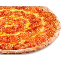 Пицца Папа Джонс Двойная Пепперони (тонкое тесто, 35 см)