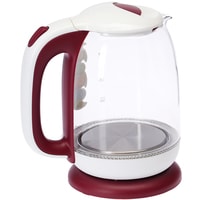 Электрический чайник Willmark WEK-1704G (белый/красный)