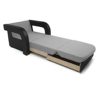 Кресло-кровать Мебель-АРС Кармен-2 (рогожка, серый)