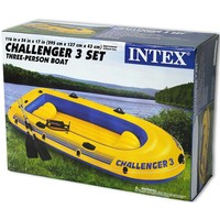 Моторно-гребная лодка Intex 68370 Challenger 3