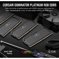 Оперативная память Corsair Dominator Platinum RGB 2x16ГБ DDR5 6200 МГц CMT32GX5M2X6200C36